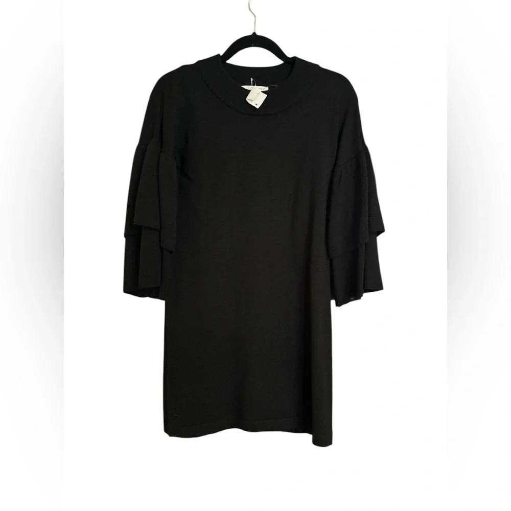 Planet Gold Juniors Ruffle Sleeve Shift Dress - Picture 2 of 3